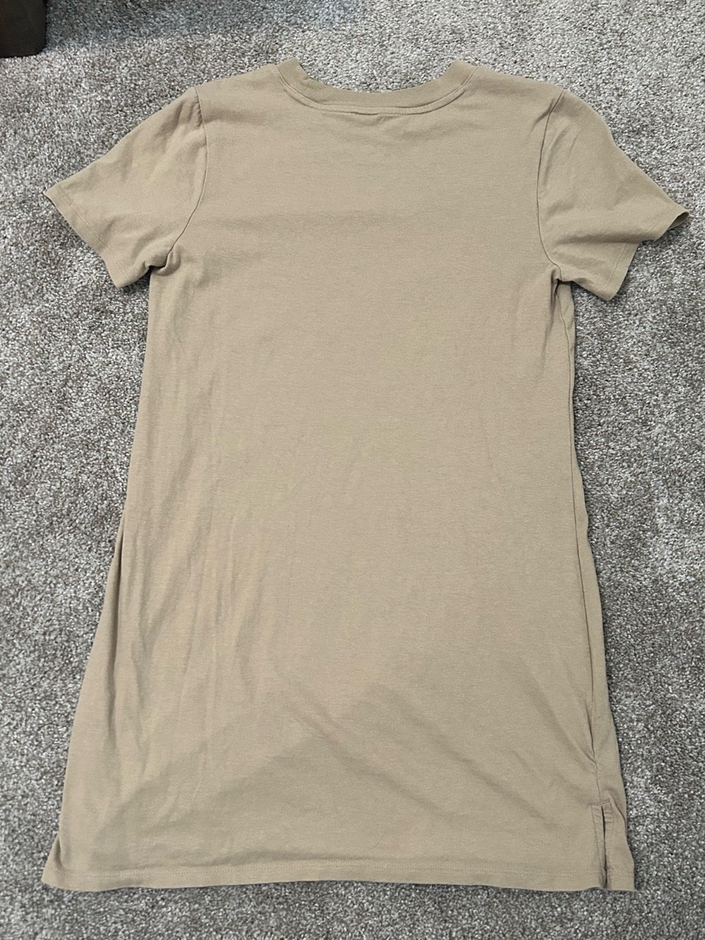 Beige Old Navy TShirt Dress